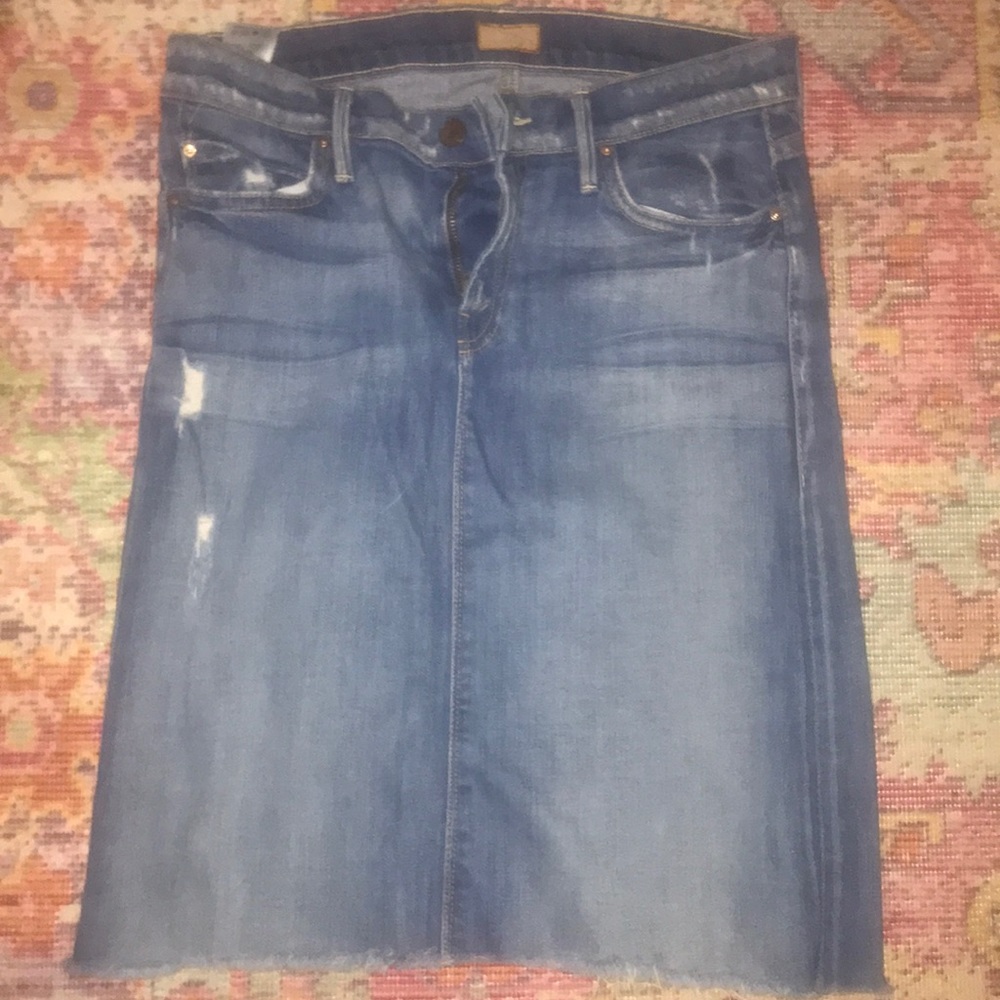 Mother denim skirt